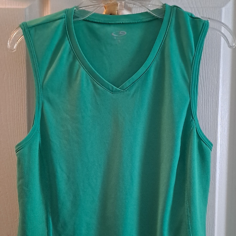 Champion Teal Sleeveless Tank Top